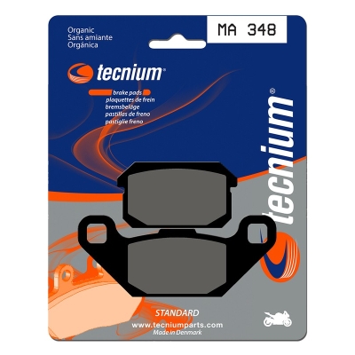 Pastillas de freno Tecnium MA348 Orgánicas - motoscamaralweb.com