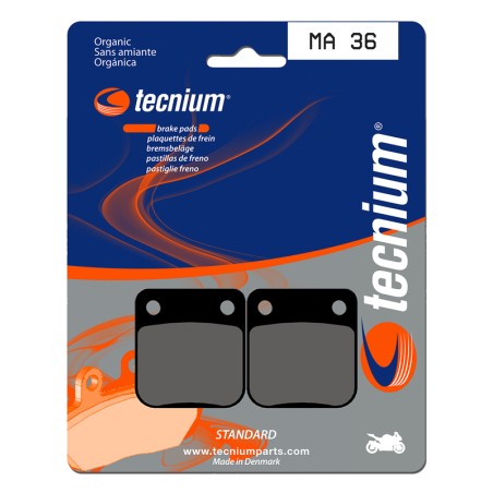 Pastillas de freno Tecnium MA36 Orgánicas - motoscamaralweb.com