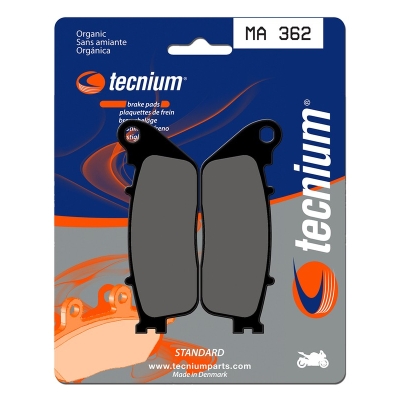 Pastillas de freno Tecnium MA362 Orgánicas - motoscamaralweb.com