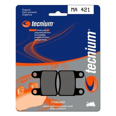 Pastillas de freno Tecnium Orgánicas MA421 - motoscamaralweb.com