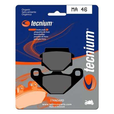 Pastillas de freno Tecnium MA46 Orgánicas - motoscamaralweb.com