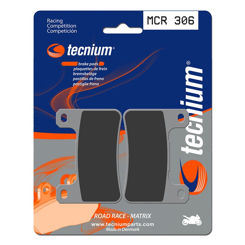 Pastillas de freno Tecnium MCR306 Sinterizadas Carbono - motoscamaralweb.com Pastillas de freno Tecnium MCR306 Sinterizadas Carbono - motoscamaralweb.com