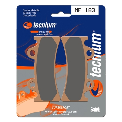 Pastillas de freno Tecnium MF183 Sinterizadas - motoscamaralweb.com