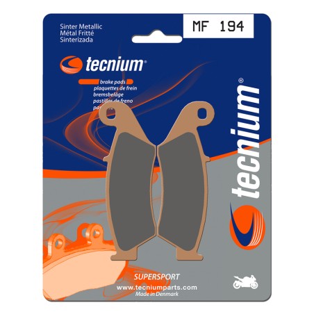 Pastillas de freno Tecnium MF194 Sinterizadas - motoscamaralweb.com