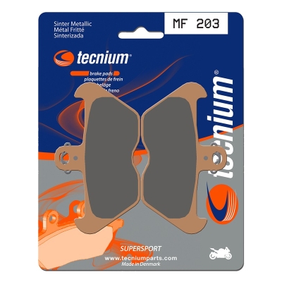 Pastillas de freno Tecnium MF203 Sinterizadas - motoscamaralweb.com