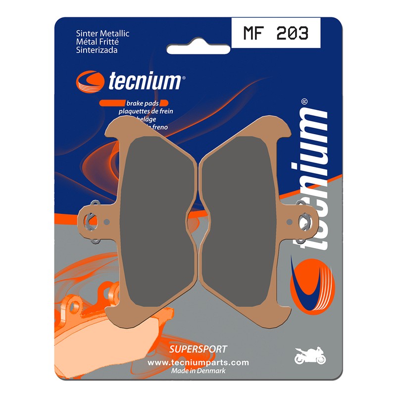 Pastillas de freno Tecnium MF203 Sinterizadas - motoscamaralweb.com