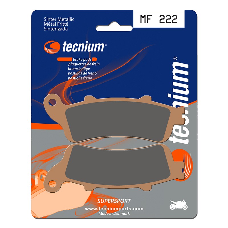 Pastillas de freno Tecnium MF222 Sinterizadas deportivas - motoscamaralweb.com Pastillas de freno Tecnium MF222 Sinterizadas deportivas - motoscamaralweb.com