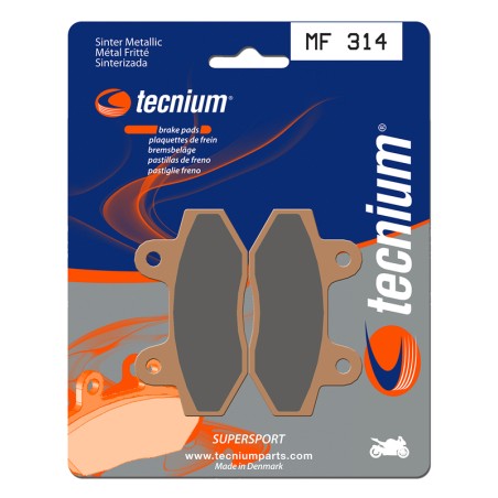 Pastillas de freno Tecnium MF314 Sinterizadas - motoscamaralweb.com