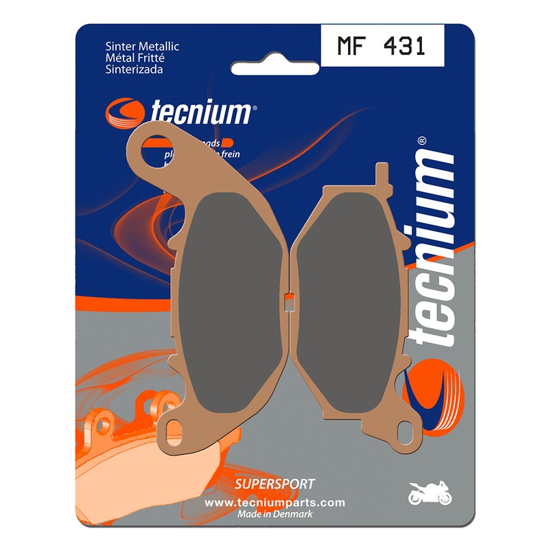 Pastillas de freno Tecnium MF431 Sinterizadas Yamaha - motoscamaralweb.com