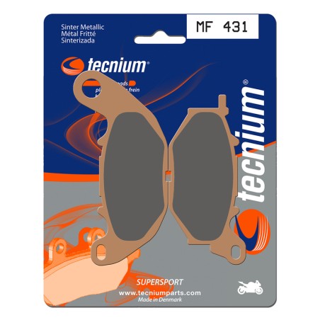 Pastillas de freno Tecnium MF431 Sinterizadas Yamaha - motoscamaralweb.com