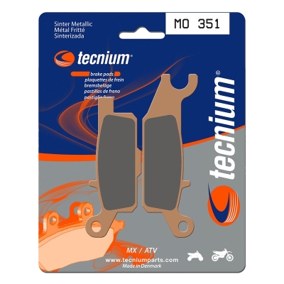 Pastillas de freno Tecnium MO351 Sinterizadas - motoscamaralweb.com