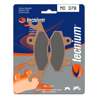 Pastillas de freno Tecnium MO378 Sinterizadas - motoscamaralweb.com