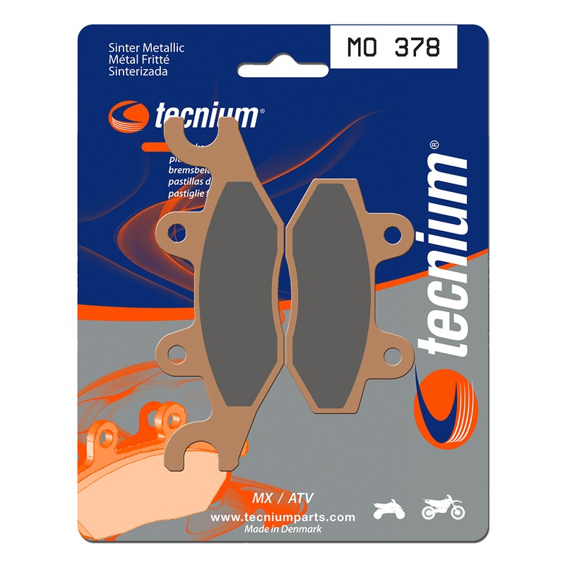 Pastillas de freno Tecnium MO378 Sinterizadas - motoscamaralweb.com