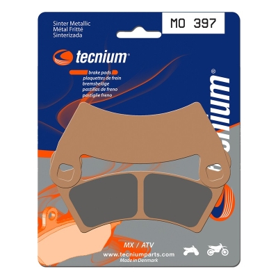 Pastillas de freno Tecnium MO397 Sinterizadas - motoscamaralweb.com