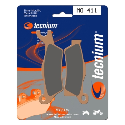 Pastillas de freno Tecnium MO411 Sinterizadas - motoscamaralweb.com