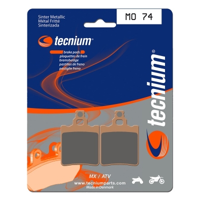 Pastillas de freno Tecnium MO74 Sinterizadas - motoscamaralweb.com