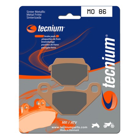 Pastillas de freno Tecnium MO86 Sinterizadas - motoscamaralweb.com