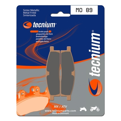 Pastillas de freno Tecnium MO89 Sinterizadas - motoscamaralweb.com