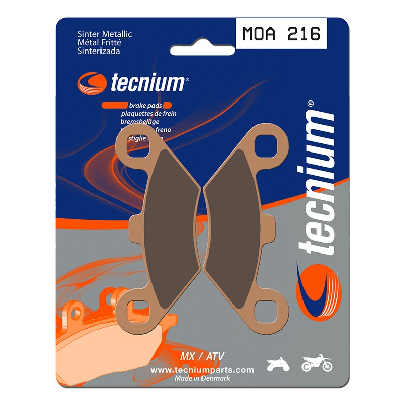 Pastillas de freno Tecnium MOA216 Sinterizadas - motoscamaralweb.com Pastillas de freno Tecnium MOA216 Sinterizadas - motoscamaralweb.com