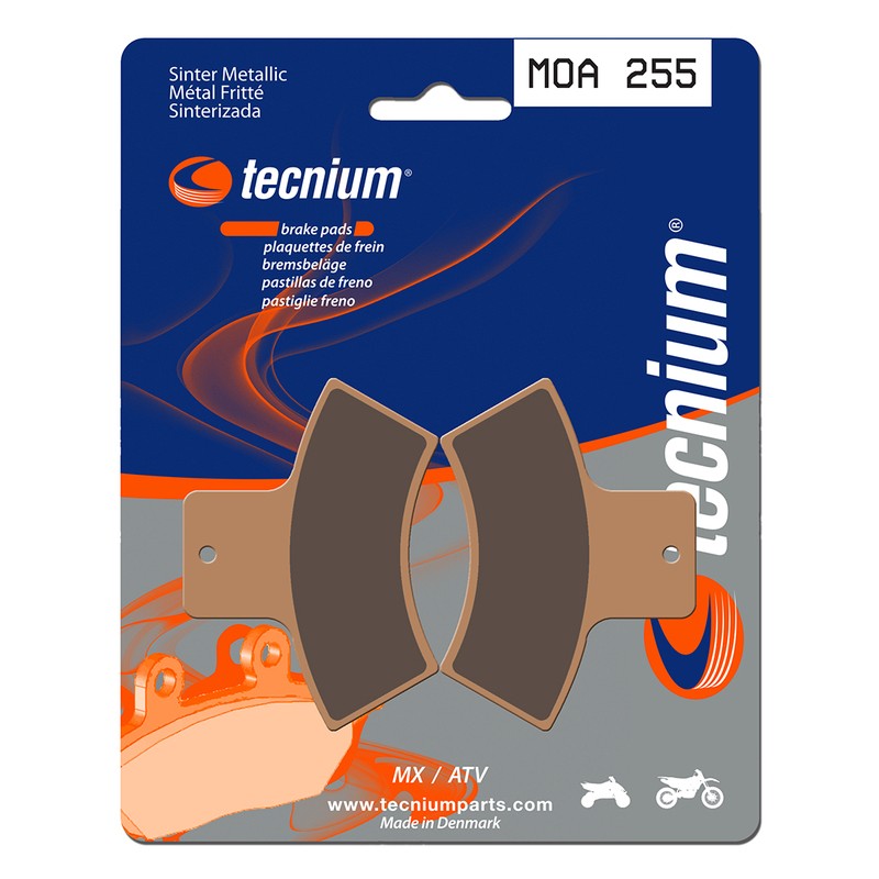 Pastillas de freno Tecnium MOA255 Sinterizadas - motoscamaralweb.com Pastillas de freno Tecnium MOA255 Sinterizadas - motoscamaralweb.com