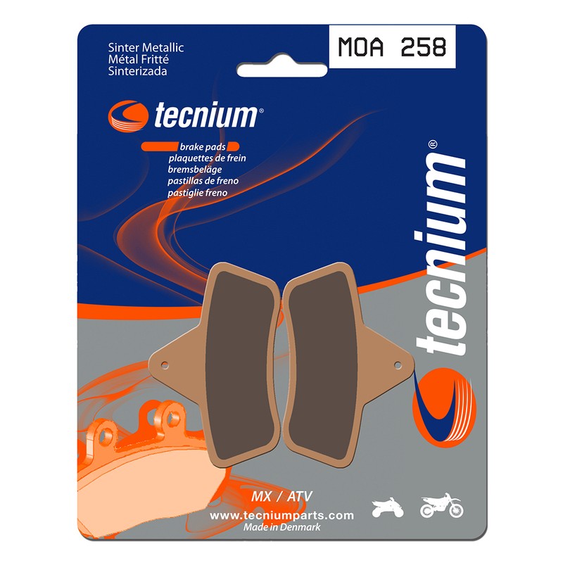 Pastillas de freno Tecnium MOA258 Sinterizadas - motoscamaralweb.com Pastillas de freno Tecnium MOA258 Sinterizadas - motoscamaralweb.com