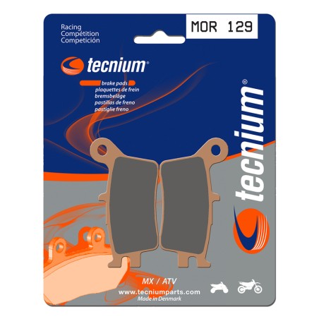 Pastillas de freno Tecnium MOR129 Sinterizadas - motoscamaralweb.com