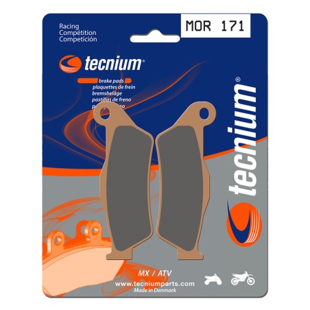 Pastillas de freno Tecnium MOR171 Sinterizadas - motoscamaralweb.com