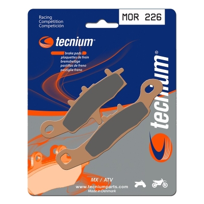 Pastillas de freno Tecnium MOR226 Sinterizadas - motoscamaralweb.com