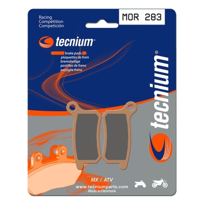 Pastillas de freno Tecnium MOR283 Sinterizadas - motoscamaralweb.com