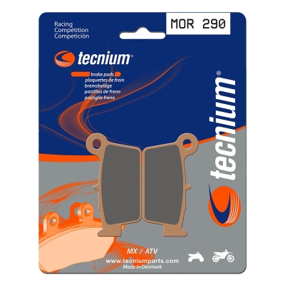 Pastillas de freno Tecnium MOR290 Sinterizadas - motoscamaralweb.com