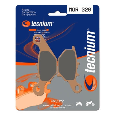 Pastillas de freno Tecnium MOR320 Sinterizadas - motoscamaralweb.com