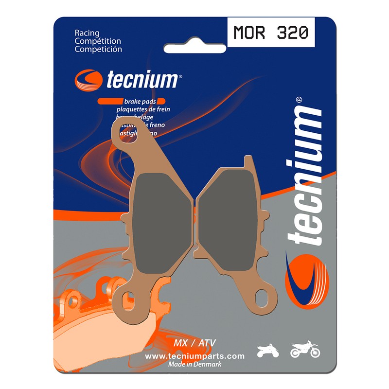 Pastillas de freno Tecnium MOR320 Sinterizadas - motoscamaralweb.com Pastillas de freno Tecnium MOR320 Sinterizadas - motoscamaralweb.com