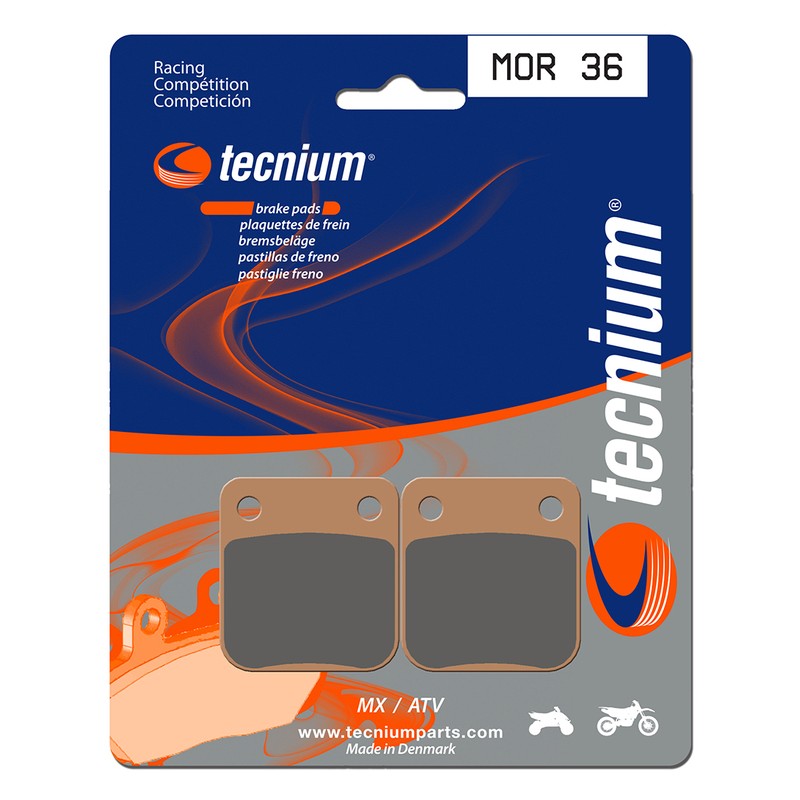 Pastillas de freno Tecnium MOR36 Sinterizadas - motoscamaralweb.com Pastillas de freno Tecnium MOR36 Sinterizadas - motoscamaralweb.com