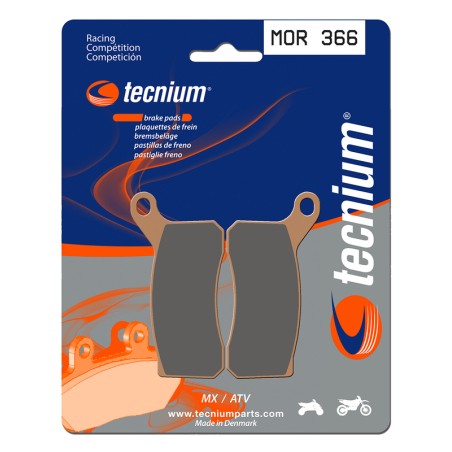 Pastillas de freno Tecnium MOR366 Sinterizadas - motoscamaralweb.com