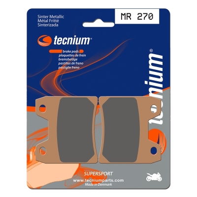 Pastillas de freno Tecnium MR270 Sinterizadas - motoscamaralweb.com