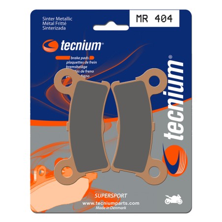 Pastillas de freno Tecnium MR404 Sinterizadas deportivas - motoscamaralweb.com