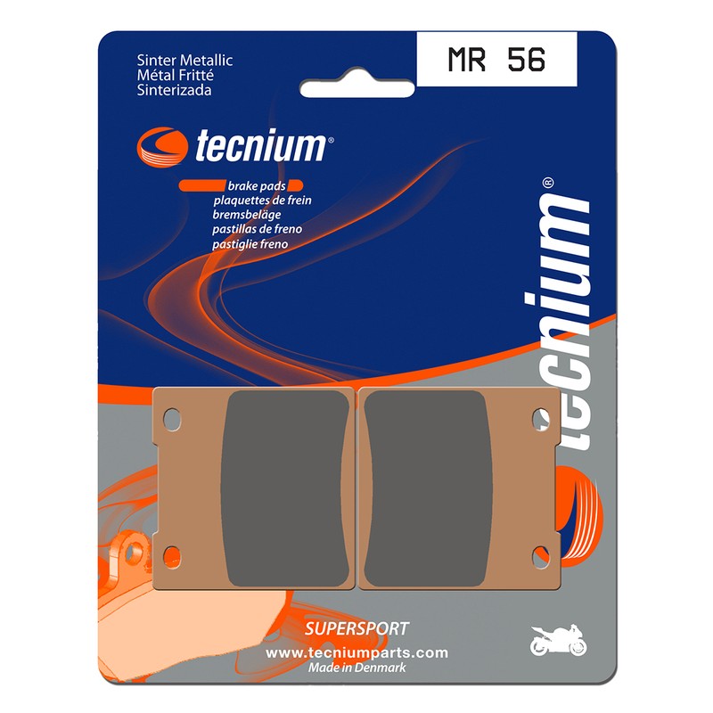 Pastillas de freno Tecnium MR56 Sinterizadas - motoscamaralweb.com