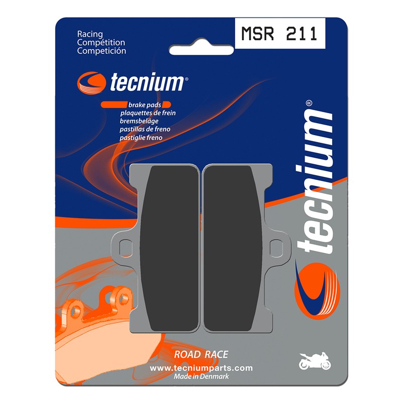 Pastillas de freno Tecnium MSR211 Sinterizadas competición profesional - motoscamaralweb.com Pastillas de freno Tecnium MSR211 Sinterizadas competición profesional - motoscamaralweb.com