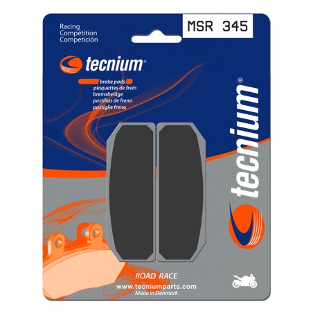 Pastillas de freno Tecnium MSR345 Sinterizadas competición profesional - motoscamaralweb.com