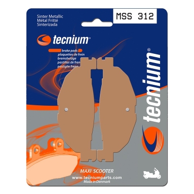Pastillas de freno Tecnium MSS312 Sinterizadas - motoscamaralweb.com