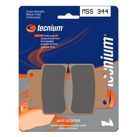 Pastillas de freno Tecnium MSS344 Sinterizadas - motoscamaralweb.com