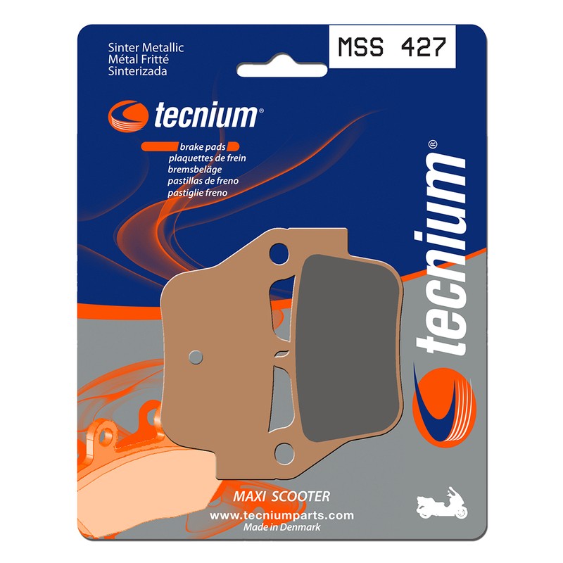 Pastillas de freno Tecnium MSS427 Sinterizadas SYM Maxsym 600I ABS - motoscamaralweb.com Pastillas de freno Tecnium MSS427 Sinterizadas SYM Maxsym 600I ABS - motoscamaralweb.com