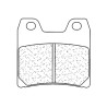 Juego de pastillas sinterizadas CL BRAKES (1066RX3) - motoscamaralweb.com