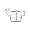 Juego de pastillas sinterizadas CL BRAKES (1076X59) - motoscamaralweb.com