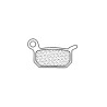 Juego de pastillas sinterizadas CL BRAKES (1128X59) - motoscamaralweb.com