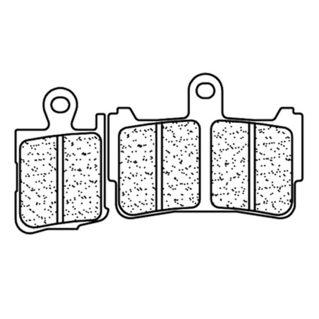 Juego de pastillas sinterizadas CL BRAKES (1216A3+) - motoscamaralweb.com