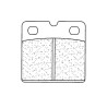Juego de pastillas sinterizadas CL BRAKES (2332A3+) - motoscamaralweb.com