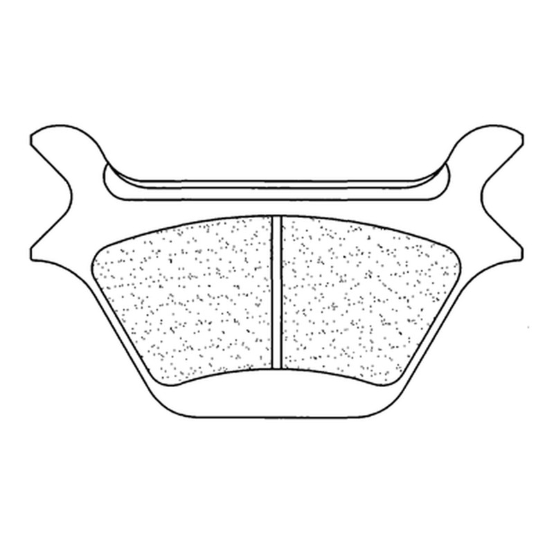 Juego de pastillas sinterizadas CL BRAKES (2370RX3) - motoscamaralweb.com