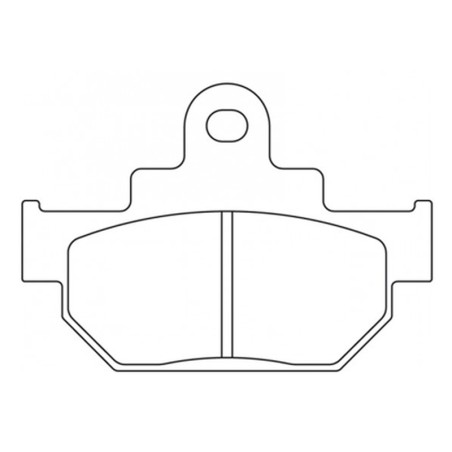 Juego de pastillas sinterizadas CL BRAKES (2387S4) - motoscamaralweb.com