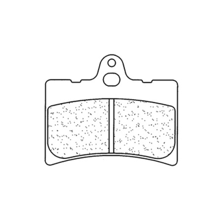 Juego de pastillas sinterizadas CL BRAKES (2601MX10) - motoscamaralweb.com